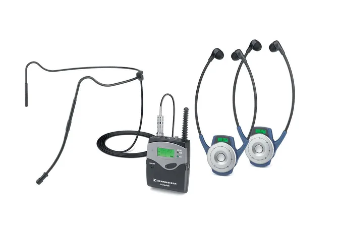 Sennheiser Tourguide 2020D - rondleiding- en fluisterset